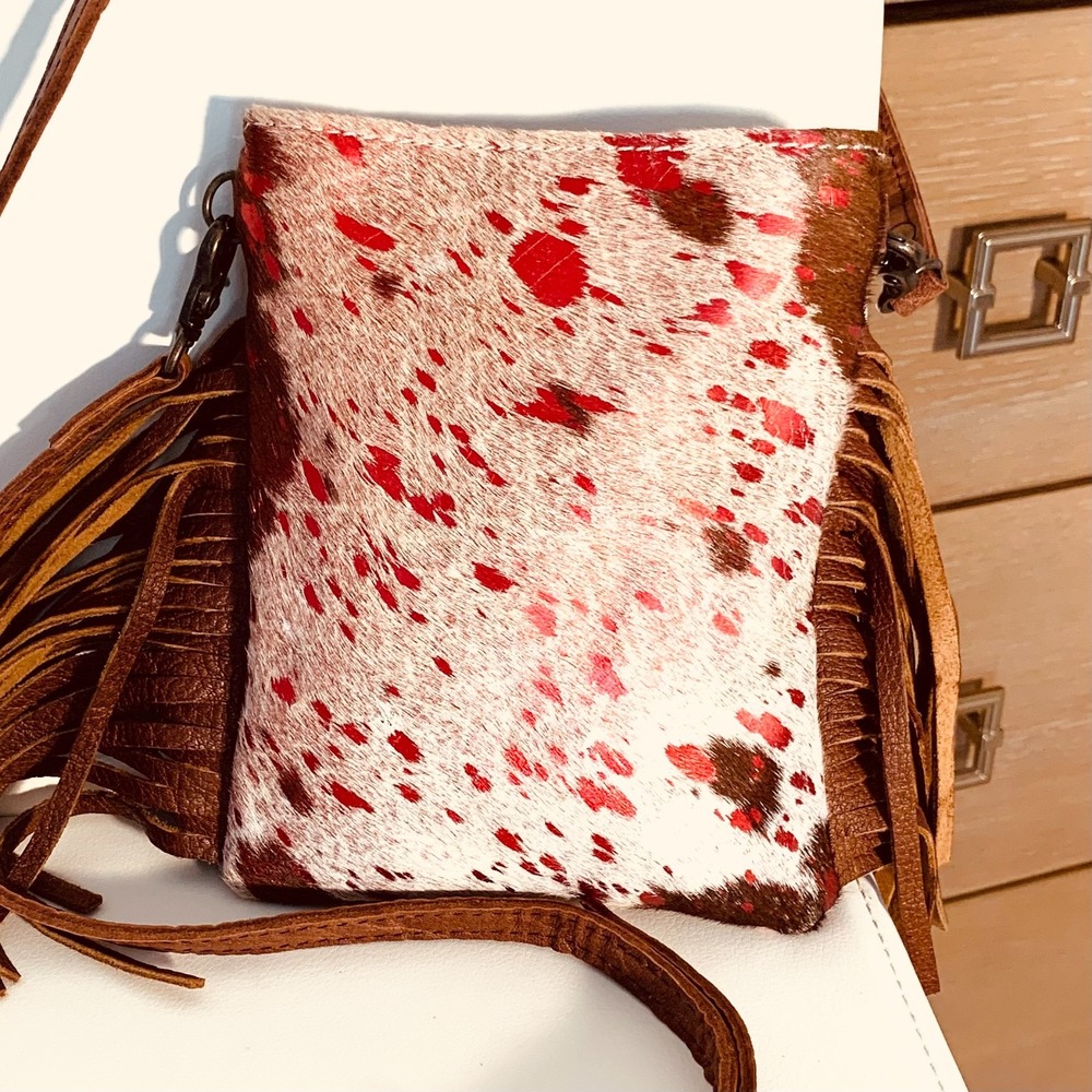 AD American Darling Small Crossbody Hair-On Genuine Leather Western Women's Bag